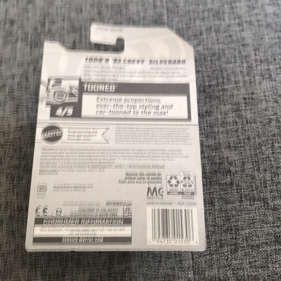 Hot wheels toon’d 83 chevy Silverado - Picture 2 of 2